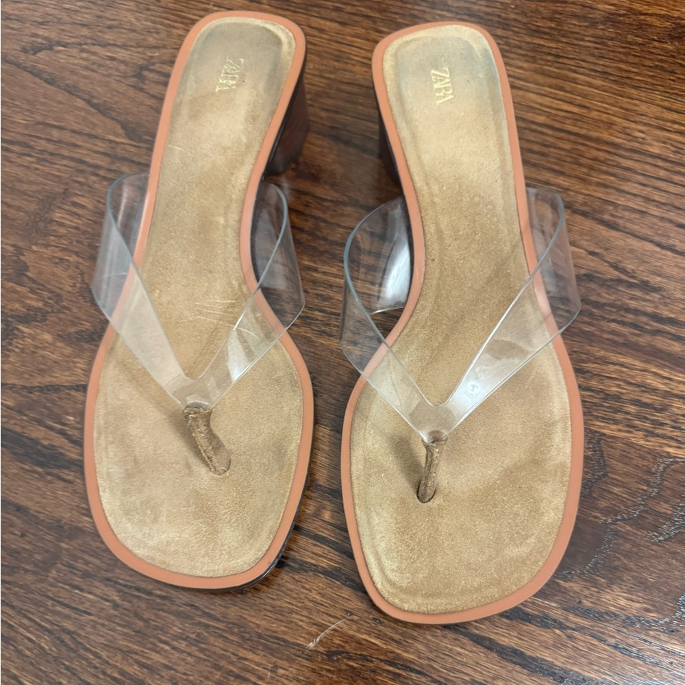 Zara Clear Strap Women Sandals